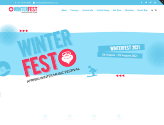 winterfest.co.za screenshot
