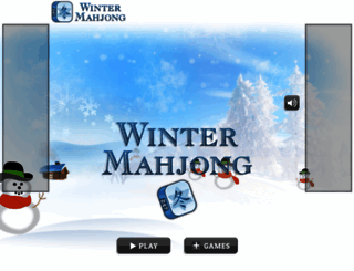 wintermahjong.com screenshot