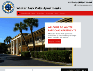 winterparkoaks.org screenshot