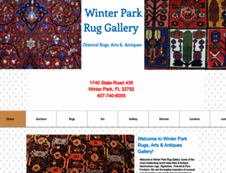 winterparkruggallery.com screenshot