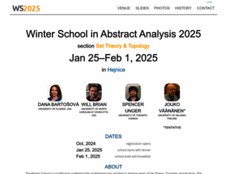 winterschool.eu screenshot
