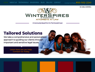 winterspireslaw.com screenshot