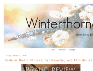 winterthorne.blogspot.com screenshot