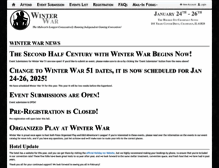 winterwar.org screenshot