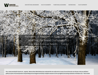 winterwoodworks.com screenshot