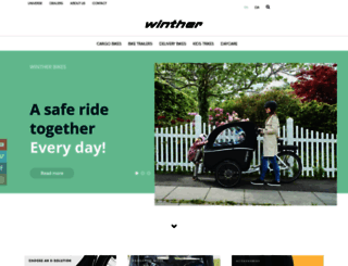 winther-bikes.com screenshot