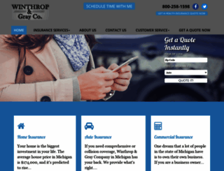 winthropgray.com screenshot