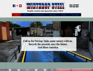 winthropsteel.com screenshot