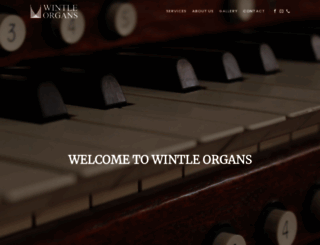 wintleorgans.com screenshot