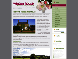 wintonhouse.com screenshot