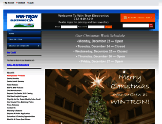 wintronelectronics.com screenshot
