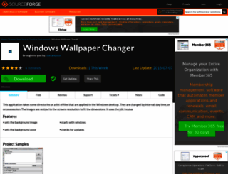 winwallchanger.sourceforge.net screenshot