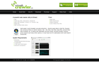 winwebcrawler.com screenshot
