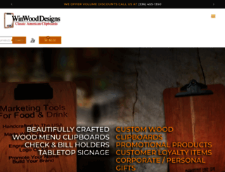 winwooddesigns.com screenshot
