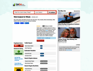 winzie.com.cutestat.com screenshot