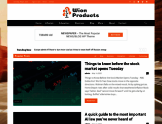 wionproducts.com screenshot