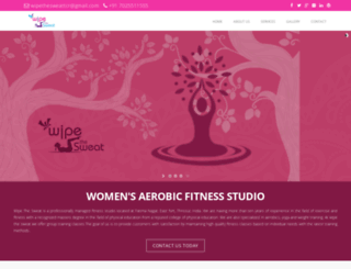 wipethesweat.in screenshot
