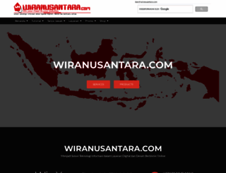 wiranusantara.com screenshot
