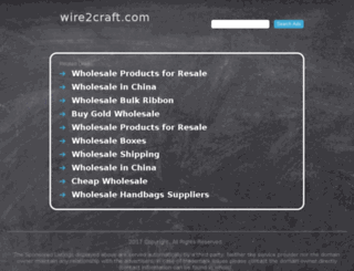 wire2craft.com screenshot