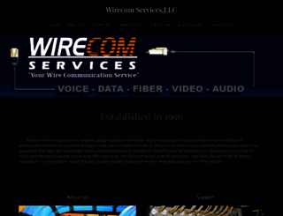 wirecomservices.com screenshot