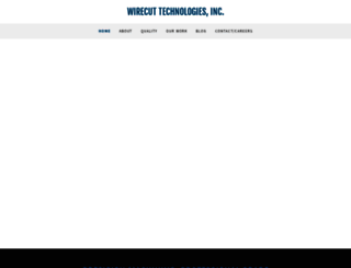 wirecuttechnologies.com screenshot
