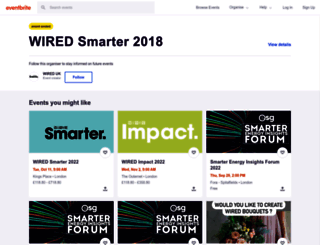 wired-smarter.eventbrite.co.uk screenshot