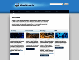 wiredchemist.com screenshot