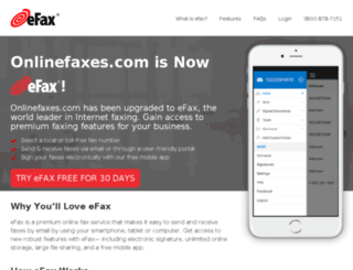 wiredfax.com screenshot