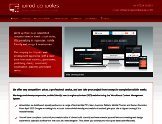 wiredupwales.com screenshot