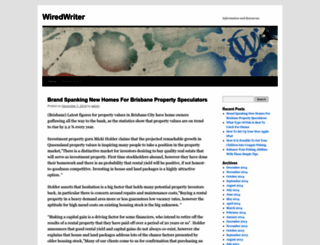 wiredwriter.com screenshot
