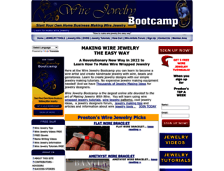 wirejewelrybootcamp.com screenshot