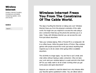 wireless-internet.org screenshot