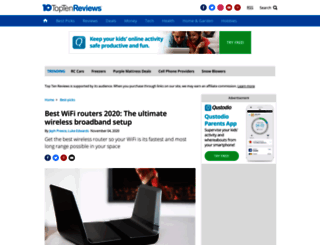 wireless-router-review.toptenreviews.com screenshot