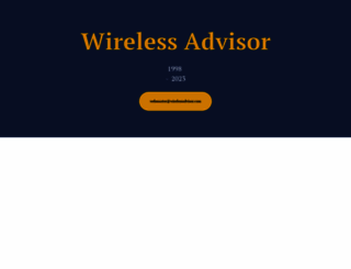 wirelessadvisor.com screenshot