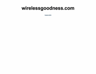 wirelessgoodness.com screenshot