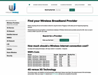 wirelessinternet.org screenshot