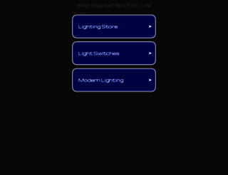 wirelesslightingstore.com screenshot