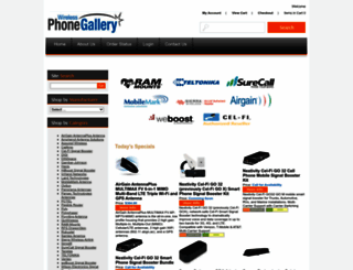 wirelessphonegallery.com screenshot
