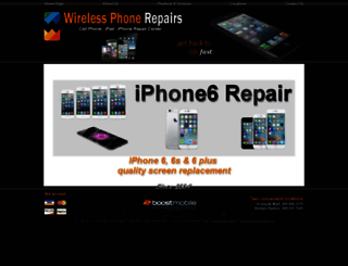 wirelessphonerepairs.com screenshot