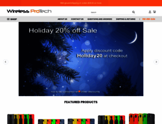 wirelessprotech.com screenshot