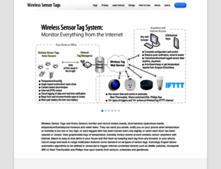 wirelesstag.net screenshot