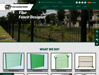 wiremesh-fencing.com screenshot
