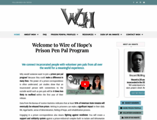 wireofhope.com screenshot