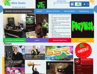 wireradio.co.uk screenshot