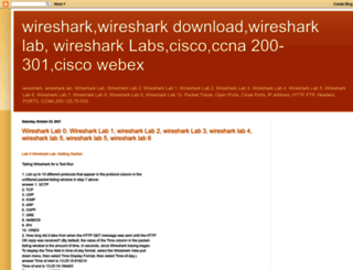 wiresharklab.blogspot.com screenshot