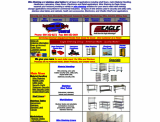wireshelving-online.com screenshot