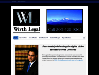 wirthlegal.com screenshot