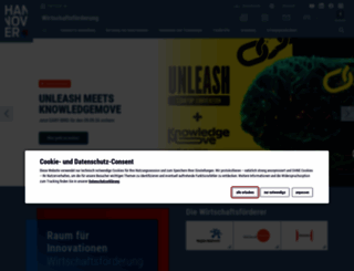 wirtschaftsfoerderung-hannover.de screenshot