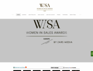 wisawards.com screenshot