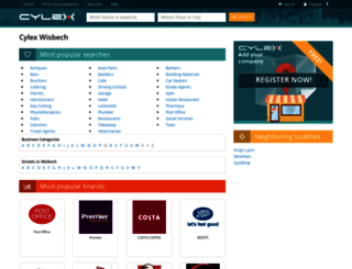 wisbech.cylex-uk.co.uk screenshot